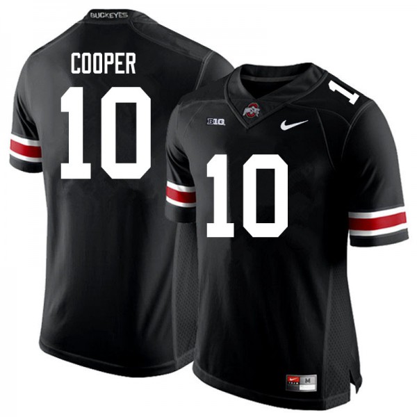 Ohio State Buckeyes #10 Mookie Cooper Men Alumni Jersey Black